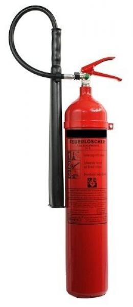 Feuerlöscher 5 KG Kohlendioxid/Co2 Generalüberholt